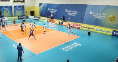 Taubaté e Minas no primeiro jogo da final da Superliga Masculina de Vôlei