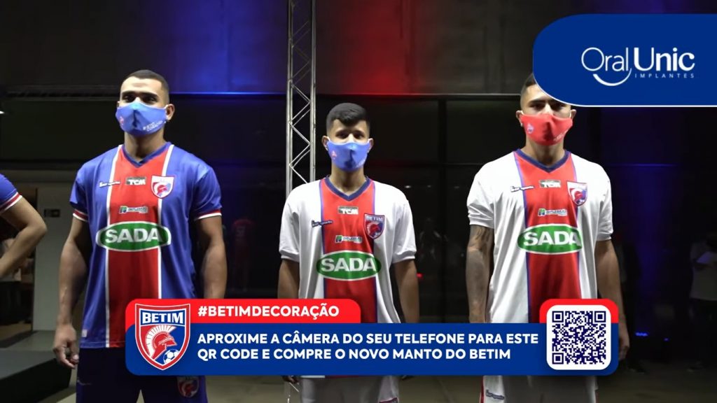 Novas camisas do Betim futebol