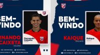 Fernando Caixeta e Kaique são anunciados pelo Betim Futebol para o Módulo II do Campeonato Mineiro (Imagem Reprodução/Redes sociais)