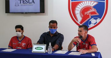 Com Gerson Magrão e Leandro Donizete, Betim apresenta elenco (Foto Betim Futebol Divulgação)