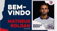 Matheus Roldan é anunciado pelo Betim Futebol (Imagem Reprodução Instagram)