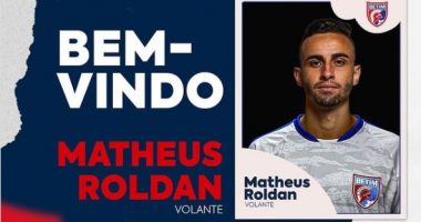 Matheus Roldan é anunciado pelo Betim Futebol (Imagem Reprodução Instagram)