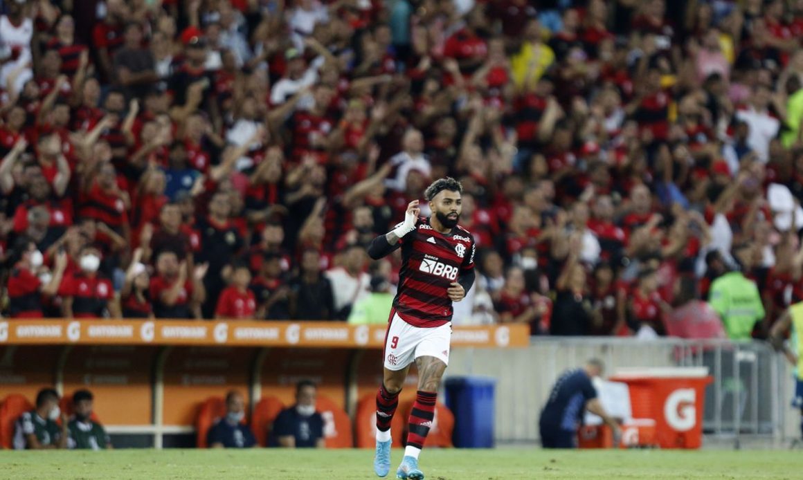 Gabriel Barbosa em Flamengo x Talleres