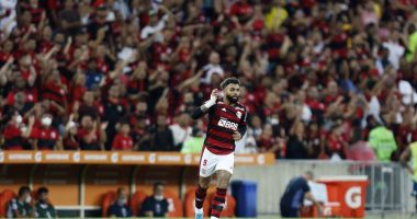 Gabriel Barbosa em Flamengo x Talleres