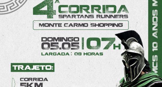 4 Corrida Spartans Runners e Monte Carmo Shopping