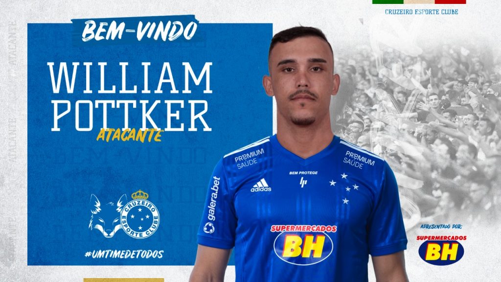 Cruzeiro anuncia contratação de William Pottket (Imagem Cruzeiro Divulgação)