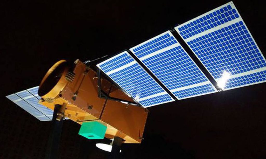 O Amazonia 1 é o primeiro satélite de Observação da Terra completamente projetado, integrado, testado e operado pelo Brasil (Imagem Inpe - Instituto Nacional de Pesquisas Espaciais)