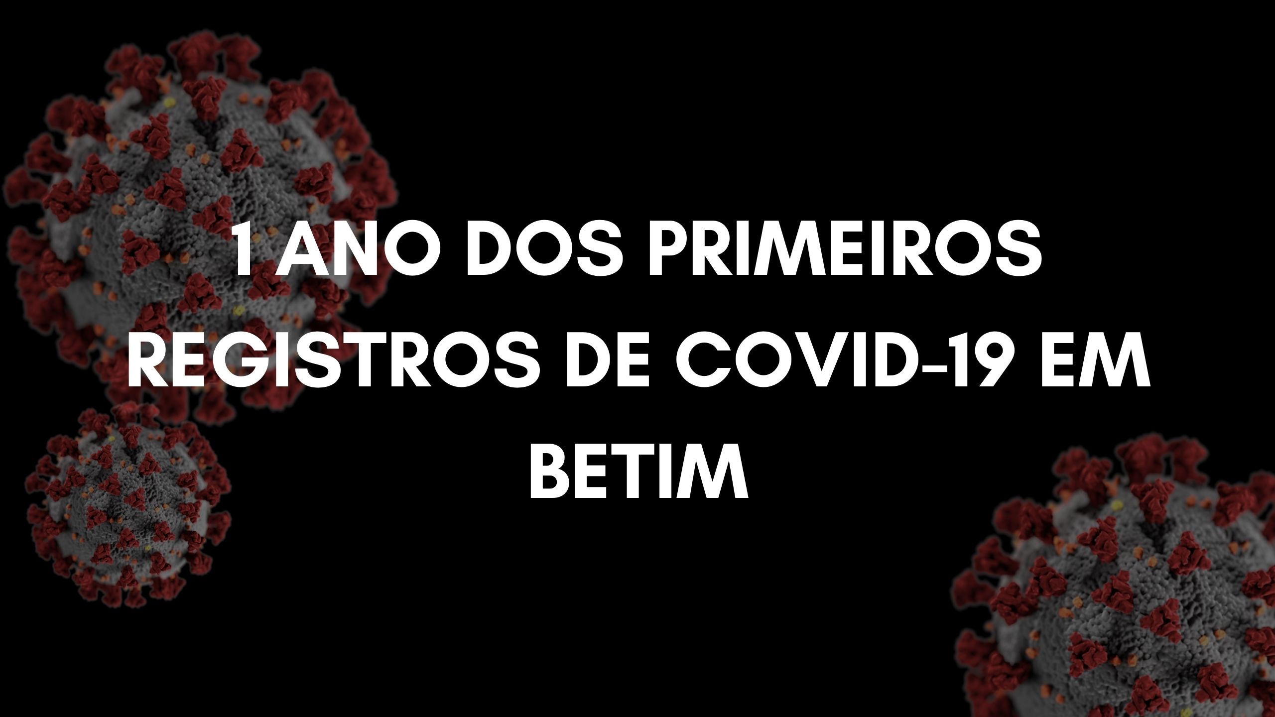 1 ano dos primeiros casos de covid-19 em Betim