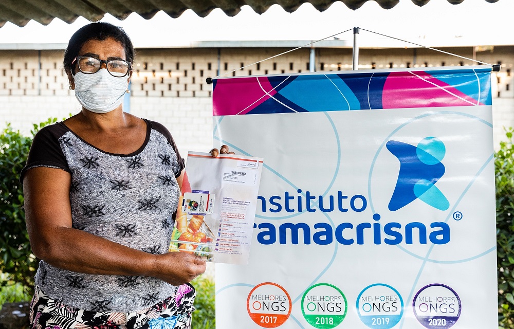 Instituto Ramacrisna distribui vales-alimentação para famílias da Grande BH - Foto: Divulgação