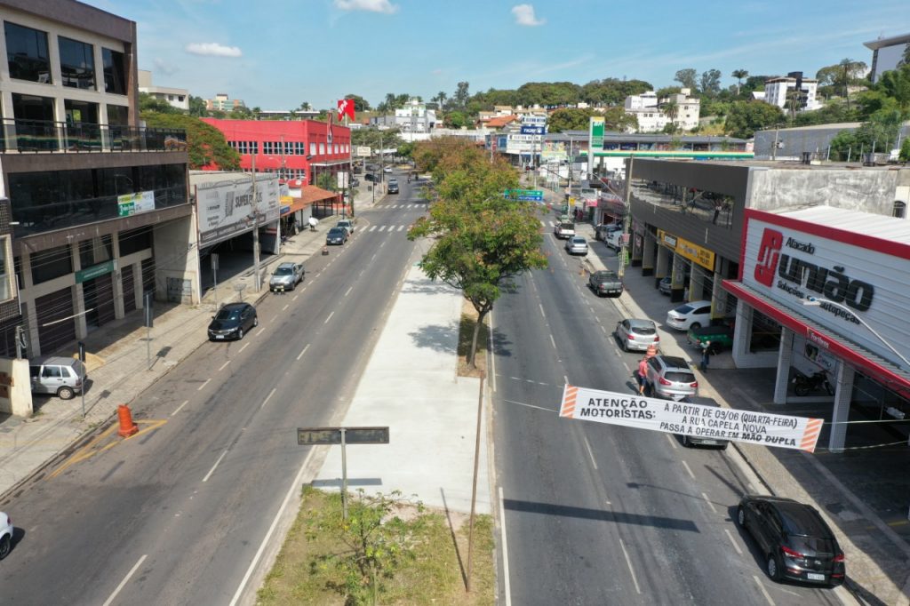 Avenida das Américas (Imagem Rene Descarpontriez/PMB)