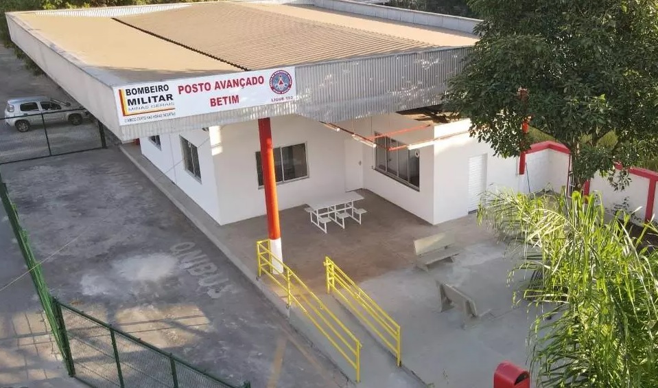Posto avançado do Corpo de Bombeiros em Betim será inaugurado na sexta-feira - Imagem PMB Divulgação