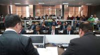 Vereadores de Betim em sessão ordinária na Câmara Municipal
