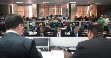 Vereadores de Betim em sessão ordinária na Câmara Municipal