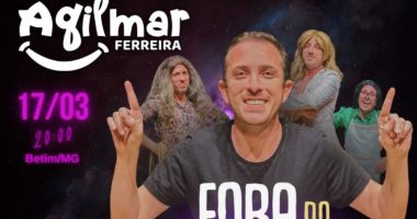 Agilmar Ferreira se apresenta em Betim no dia 17 de fevereiro