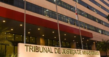 Fachada do Tribunal de Justiça de Minas Gerais, em Belo Horizonte